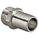 Штуцер для шланга VALTEC 1/2 х 20 мм VTr,650,N,0420 наружная резьба, никелированная латунь