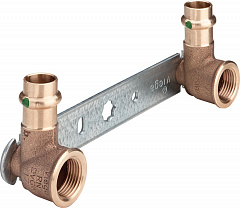 Монтажный узел медный Viega прямой 15 х Rp 1/2 , Sanpress, модель 2222.05