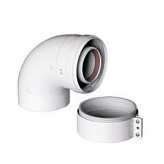 Коаксиальный отвод Baxi 90 , диам. 60/100 мм(арт. KHG71410141)