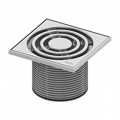 Декоративная решетка TECE TECEdrainpoint S, 150 мм, в пластиковой рамке