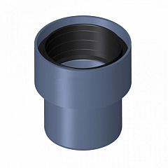 Патрубок POLOPLAST для соединения чугунной трубы с раструбом POLO-KAL NG, 110