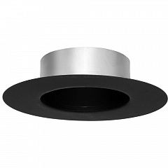 Розетка Вулкан VBR d200 нерж. 0,8 черная