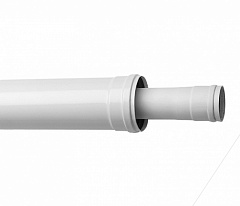 Коаксиальное удлинение Baxi полипропиленовое диам. 80/125 мм, длина 500 мм, HT