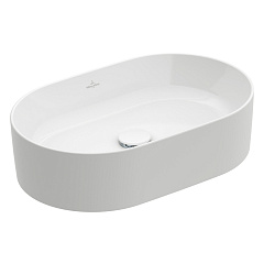 Раковина накладная Villeroy and Boch COLLARO 56х36 белая
