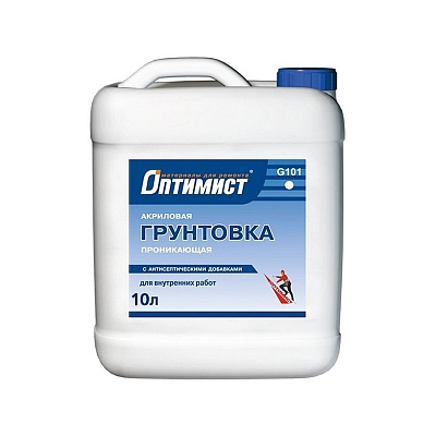 Грунтовка Оптимист G101 для внутренних работ (5л)