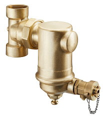 Сепаратор шлама Oventrop PN 16 Ду 25, вертикальная установка, с магнитной вставкой