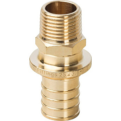 Переходник с наружной резьбой Stout 25xR 1/2, SFA-0001-002512