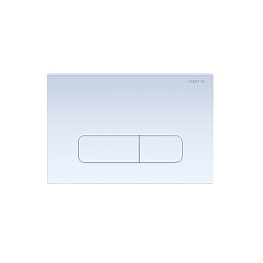 Панель смыва Акватек Белая (клавиши прямоугольные)