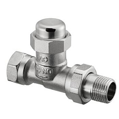 Вентиль на обратную подводку Oventrop Combi LR прямой DN25 PN10