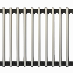 Решетка рулонная алюминиевая KVZ RRA 180-1200