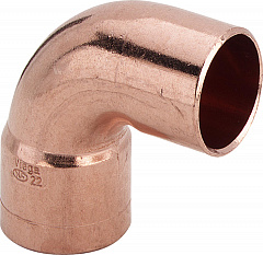Уголок Viega НВ 90 градусов под пайку 15 мм, из меди