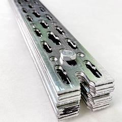 Шина монтажная Sankom (50x3 мм, L=2 м) оцинкованная сталь