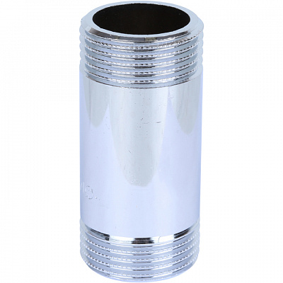 Удлинитель Stout 1/2x40мм из латуни, хромированный, резьба наружная