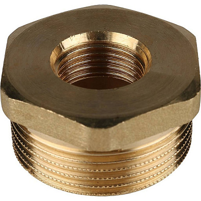 Футорка Stout с внутренней-наружной резьбой 1 1/4x1/2, арт.SFT-0028-011412