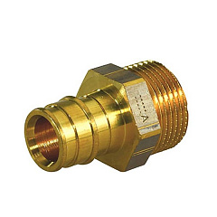 Штуцер Uponor Q E ШТУЦЕР С НАРУЖНОЙ РЕЗЬБОЙ 25-G3/4 НР