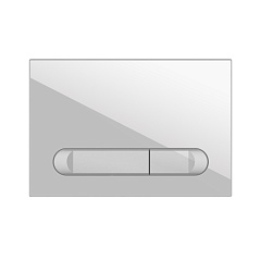 Кнопка смыва Cersanit ESTETICA для LINK PRO/VECTOR/LINK/HI-TEC пластик белый