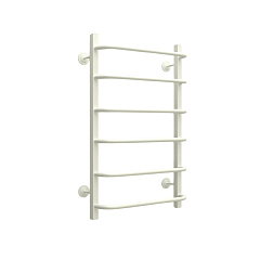 Полотенцесушитель водяной Термодизайн STEEL N (лесенка) W=500,H=800 (7 перекладин) 1/2 ВР белый бархат