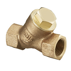 Сетчатый фильтр Oventrop двойной DN 32 PN 25, ВР, бронза