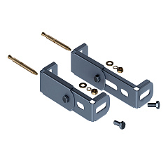 Монтажный комплект Акватек к стене для инсталляций 130-180 мм (комплект 2 шт.)
