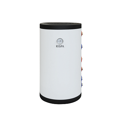 Бойлер косвенного нагрева RISPA RBW 200 R настенный ( Нерж. сталь 304)