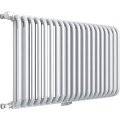 Стальной трубчатый радиатор отопления Rommer RST 2050/27 боковое подключение RAL9016