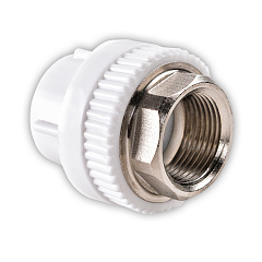 Муфта из полипропилена РВК комбинированная под ключ D63-2 ВР