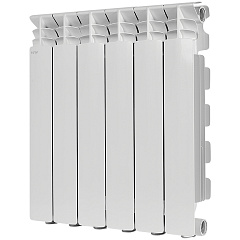 Алюминиевый секционный радиатор отопления Stout Gamma 500 / 6 секций