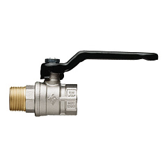 Кран шаровой RB (Rubinetterie Bresciane) UNI-SFER 1501 1 НВ рычаг