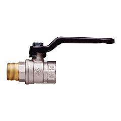 Кран шаровой RB (Rubinetterie Bresciane) EXPO-SFER 1801 1 1/4 НВ рычаг