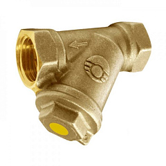 Фильтр сетчатый Valfex для ГАЗА латунный, под пломбу, ВР/ВР, 3/4