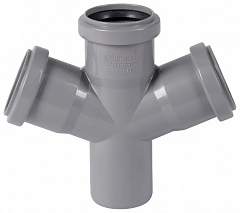 Крестовина для внутренней канализации Ostendorf HTDA 75/75*67 гр.