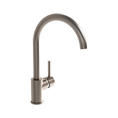 Смеситель для кухни Vitra Minimax S, для мойки, матовый никель