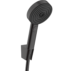 Душевой набор Hansgrohe Pulsify Select с держателем 105 3jet Relaxation, шланг 125 см, матовый черный 24302670