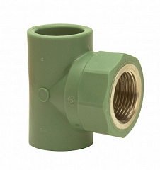 Тройник полипропиленовый Banninger 90гр. с внутренней резьбой 20 x 3/4 (PP-R) G8130G2020