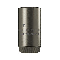 Термостатическая головка Royal Thermo Design жидкостная, М30х1,5, пластик, 7-28, никель матовый