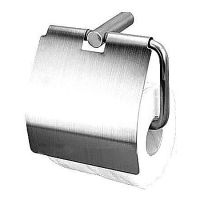 Держатель для туалетной бумаги Aquanet закрытый (хром), серия 614500