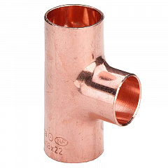 Тройник Viega под пайку 12 мм, из меди (артикул 101435)