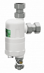 Сепаратор грязи FAR COMPACTFAR белый корпус, с магнитом, 3/4 накидные гайки