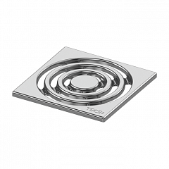 Декоративная решетка TECE TECEdrainpoint S, нержавеющая сталь, 100 мм