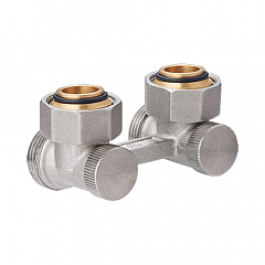 Узел нижнего подключения MVI угловой, для двухтрубных систем вентильного типа 3/4x3/4