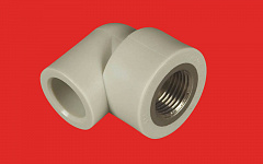 Угол полипропиленовый FV-Plast ВР 20х1/2, 218020