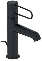 Смеситель для раковины Jacob Delafon ODEON RIVE GAUCHE корпус черный, ручка черная E21028-BL-BL