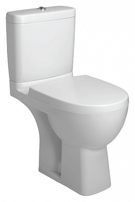 Унитаз Jacob Delafon Odeon up 4956CK-00 с горизонтальным выпуском (67 х 36,5 см) бeлый к бачкам (E4694,E4693,E4708,E4740)