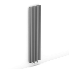 Стальной трубчатый радиатор отопления Jaga Iguana Aplano H180 L030_цвет 054 (алюминиевый)