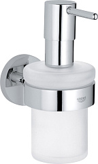 Дозатор для жидкого мыла Grohe Essentials с держателем 40448001