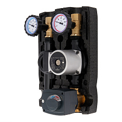 Насосная группа HOOBS , DN25 (1 вр х 1 1/2 нр), с 3-х ход. клапаном, с насосом GRUNDFOS UPSO25-65, с сервоприводом