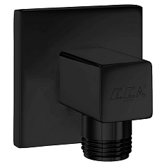Подключение душевого шланга E.C.A. ELEA 102126388C1EX, матовый черный