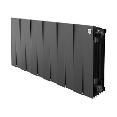 Биметаллический секционный радиатор отопления Royal Thermo PianoForte Noir Sable 300 / 12 секций