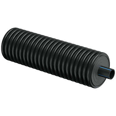 Теплоизолированная труба в кожухе Usystems Supra 25x2,3/140 бухта 200м