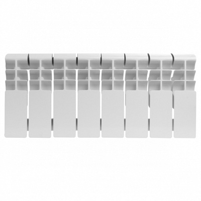 Алюминиевый секционный радиатор отопления Rommer Plus 200 / 10 секций